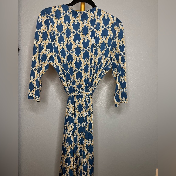 Mix by 41 Hawthorn Renesmee Paisley Wrap Dress. XL - Picture 4 of 7